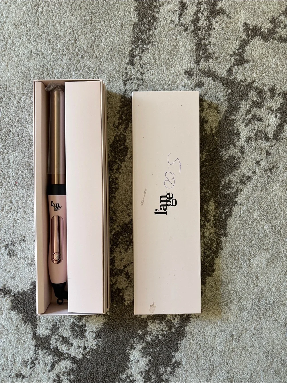 L’ange Rose Curling Wand - Blush Pink